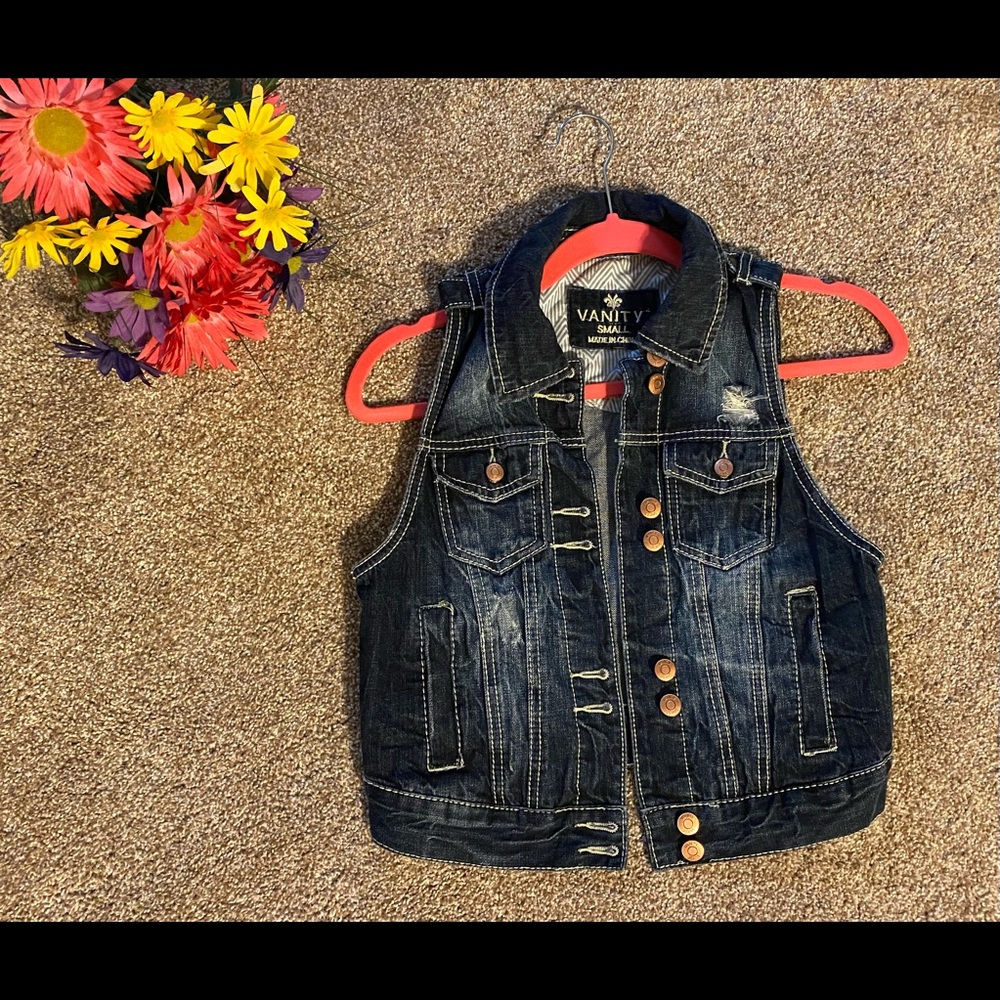 Vanity Denim Vest